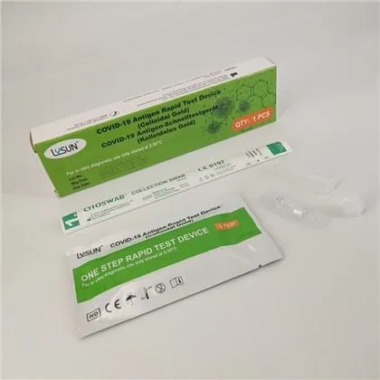Självtest Självkontroll Covid 19 Antigen Rapid Test Kit