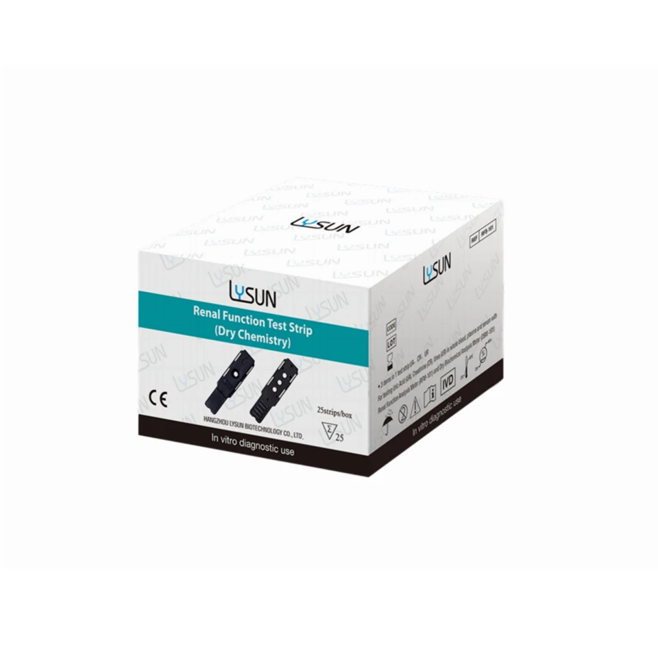 Njurfunktionsanalys Test Strip Kit för ur CR UA -testning