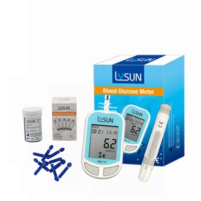 Lysun glukometer diabetes testmaskin glukometer maskin blodglukosmätare